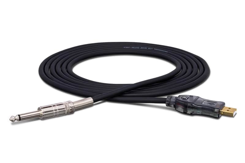Hosa TRACKLINK USB Interface 1/4 in TS to USB Type A image 1