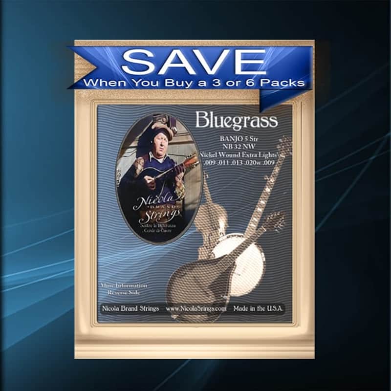 Nicola Brand Strings - Banjo 5 String NB32NW Extra Light Loop End - Nickel Wound image 1