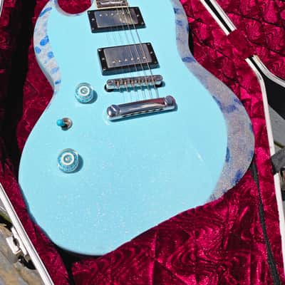 LEFTY ESP LTD Viper 400 custom Sparkle sky