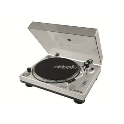 Omnitronic BD-1350 Belt Drive DJ Turntable (silver) image 3