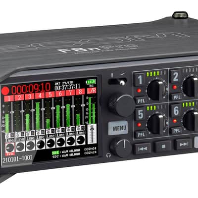 Zoom - F8n Pro - multitrack field recorder image 2