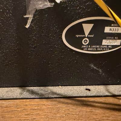 JBL N333 crossover pair 1970s image 6