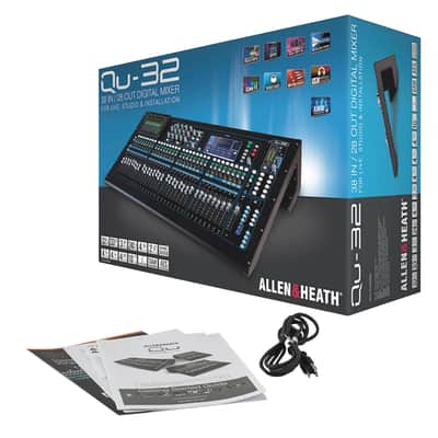 Allen & Heath QU-32 32 Channel 38 IN / 28 OUT Digital Mixer image 2