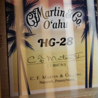 Martin HG-28 Special Edition O'ahu 2025 w/Gig Bag image 11