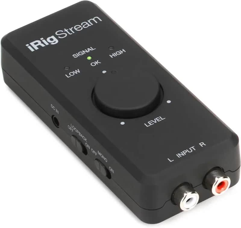 IK Multimedia iRig Stream USB Audio Interface for iOS, Android, Mac, and PC image 1