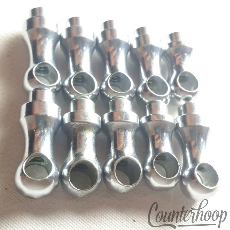 Rogers 10x Single-Tension Snare/Bass Drum T-Rod-Eyelets Chrome Lugs Cleveland,US image 1