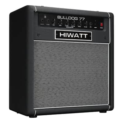 Hiwatt Bulldog 77 100-Watt 1x12 Bass Combo Amplifier - Black - Open Box image 1