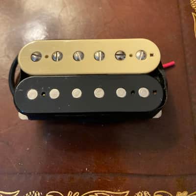 Vintage Seymour Duncan SH-1n '59 4-Conductor Neck Humbucker 1990s - Zebra MJ Marcella Juarez image 1