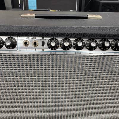 Fender Super Reverb 2-Channel 40-Watt 4x10" Guitar Combo 1978 - Silverface image 4