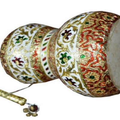 Handmade Bhapang Handmade Meenakari Work Bhapang Zarbagli String Class Ancient image 2
