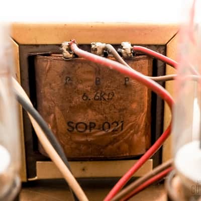 1960s Guyatone GA-930 Vintage Tube Amp Head w/ 6L6, Tokyo Sound Co, Japan image 13