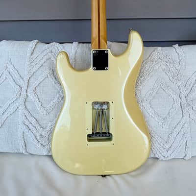 1989 Squier II Stratocaster MIK E9 | Proper Passive™ Electronics | Vintage White | Boutique image 11