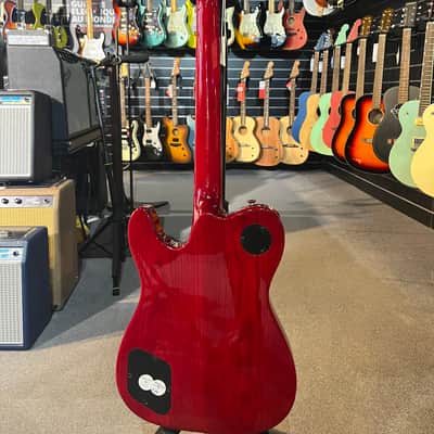 Fender Jim Adkins JA-90 Artist Series Signature Telecaster - Crimson Transparent image 4