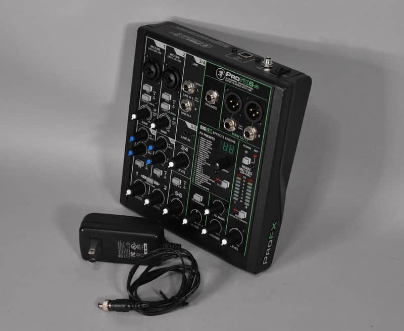 Mackie ProFX6v3 6-Channel Analog Mixer with Onyx Mic Preamps, Effects and USB image 1