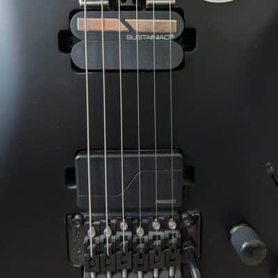 Schecter C-1 FR S SLS Evil Twin Satin Black image 3