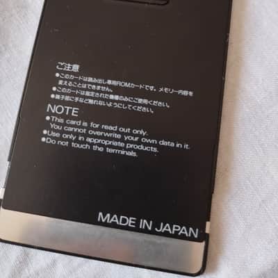 Roland PN-JD80-03 Data card for Roland JD800 and JD990 synths - black image 4