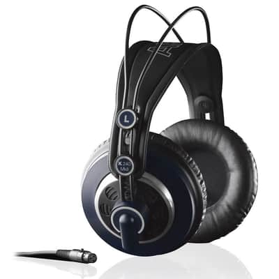 AKG K240 MKII Semi open, circumaural, detachable cable additional velvet ear pad image 4