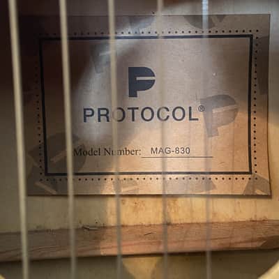 PROTOCOL MAG-830 Acoustic Guitar image 9