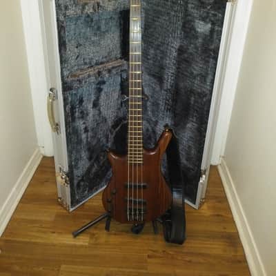 Warwick Pro Series Thumb BO 4-String Bass left handed walnut finish. image 5