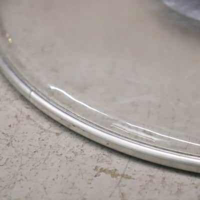 Ludwig Rockers 13" Silver Dot Clear Drum Head Vintage image 4