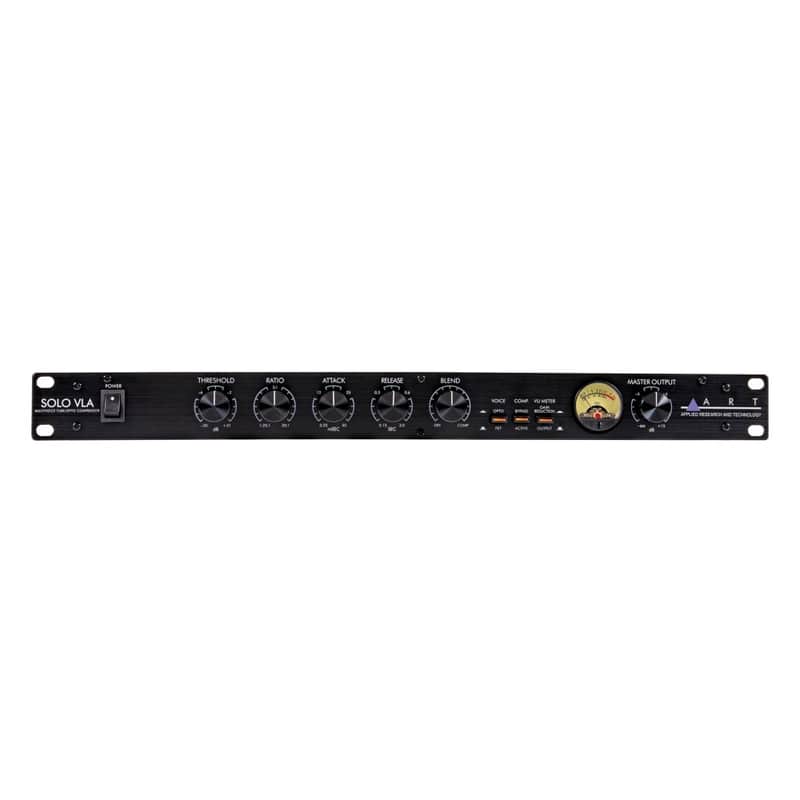 ART SOLO VLA Single-Channel Multi-Voice Rackmount Tube Opto/Compressor  image 1