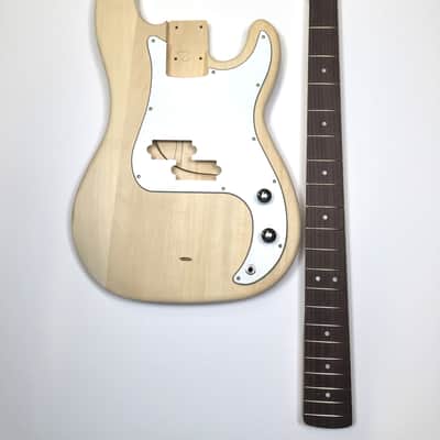 DIY Electric Bass Guitar Kit - P-Bass Build Your Own Kit image 2