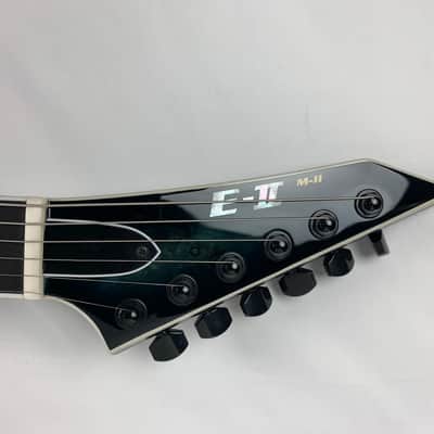 ESP E-II M-II HT BM Mercury Blue Burst with ESP Hard Case - Brand New E2 image 14