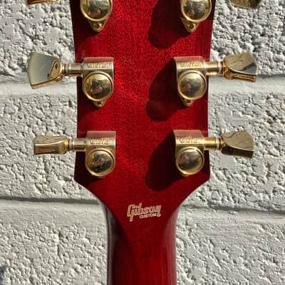 Gibson CustomShop, Les Paul Custom III, Translucent Red, 2010s image 5