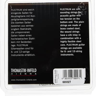 Thomastik-Infeld AC111 Plectrum Series Light Acoustic Guitar Strings (.011-.050) image 2