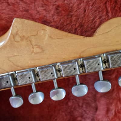 1962 Fender Stratocaster Fiesta Red '60s American Strat Electric Guitar image 13