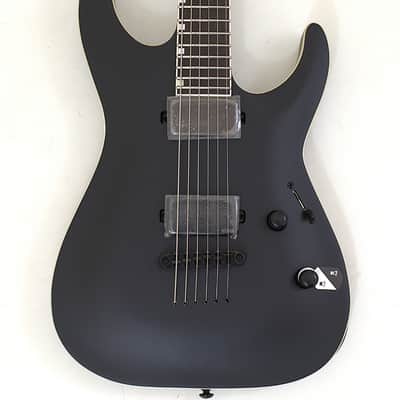 ESP LTD MH-1000B Baritone Guitar Black Satin B-Stock 2215 image 2