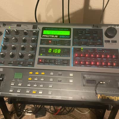 E-MU Systems Proteus 2500 Rackmount 128-Voice Sampler Module 2001 - Black