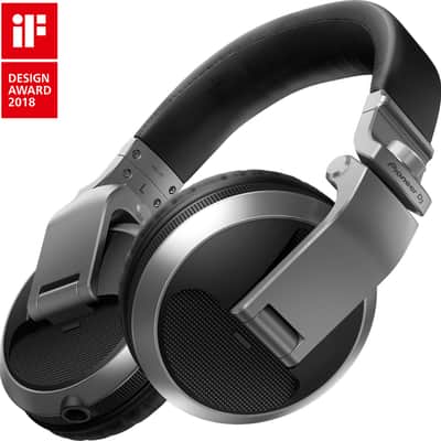 Pioneer DJ Over-Ear DJ Headphones - Silver (HDJ-X5-S) image 2