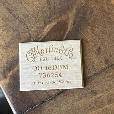 2000 Martin Limited Edition 00-16DBM Deep Body image 15