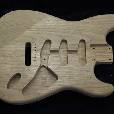 Aged Butternut Strat Style body - 3lbs 1oz #3669  *IMPORT CHARGES INCLUDED image 2