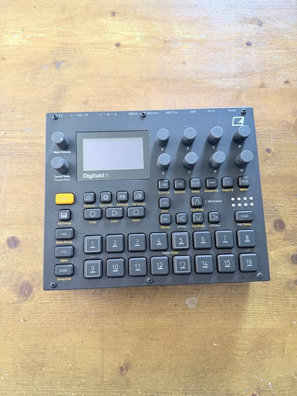 Elektron Digitakt II 2024 - Present - Black image 1