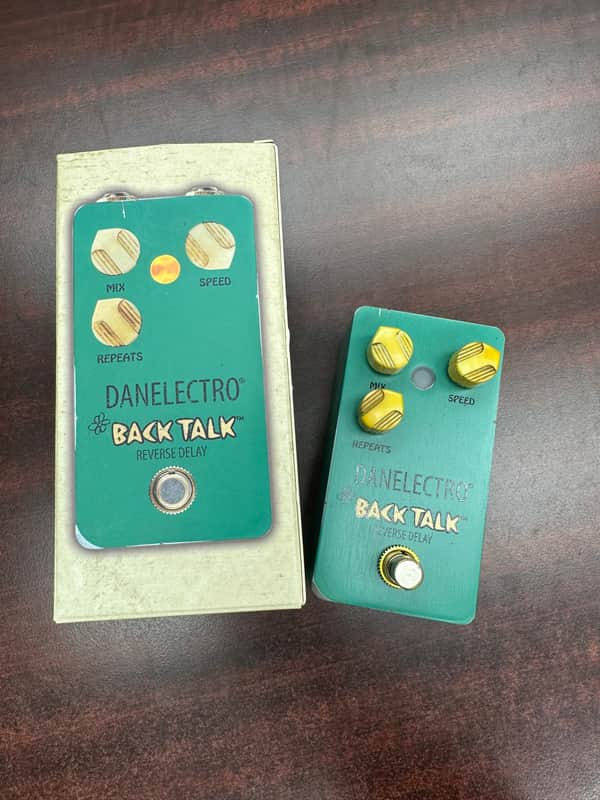 Danelectro Back Talk Reverse Delay Reissue 2020 - Seafoam Green image 1