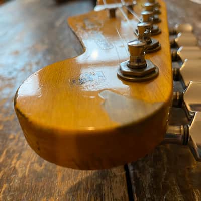 Super Lightweight Fender Custom Shop Rory Gallagher Stratocaster Heavy Relic 3 Tone Sunburst w/OHSC 2017 image 14