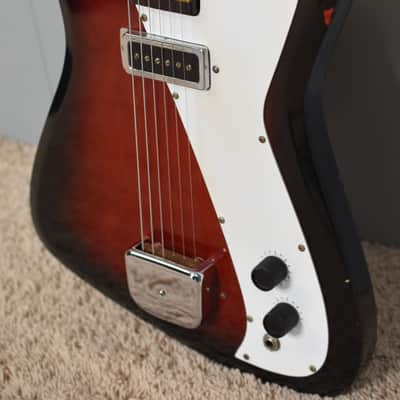 Kay Vanguard 1960s - Sunburst - Single Pickup - w/ Hang Tag image 3