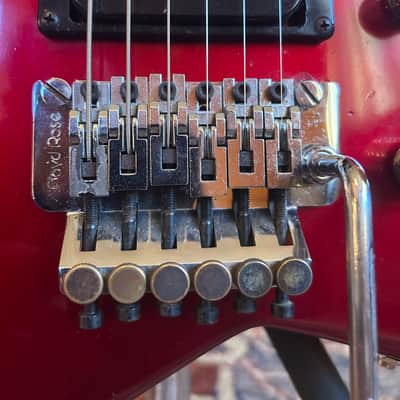 1984 Kramer Focus 4000 – Candy Apple Red – Original Floyd image 2