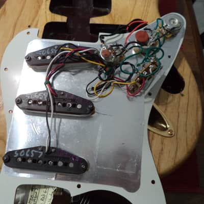 Fender Deluxe Stratocaster Loaded Body Ash Mexico image 10