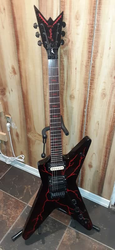 FireFly Dimebag Darrell Blood Bolt Tribute 6 String Electric Guitar image 1