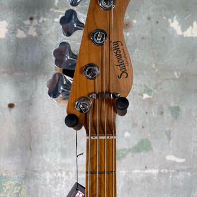 Sadowsky MetroExpress Hybrid P/J Bass with Roasted Maple Fretboard 2023 - Present - Ocean Blue Metallic High Polish image 7