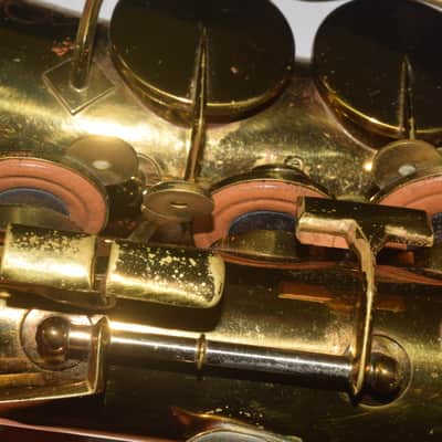 King Zephyr Alto Sax 1937 - Original lacquer-Free USA Ship image 16