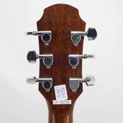 Aria AW-50 Dreadnought Acoustic (Natural Gloss) + Hard Case image 9