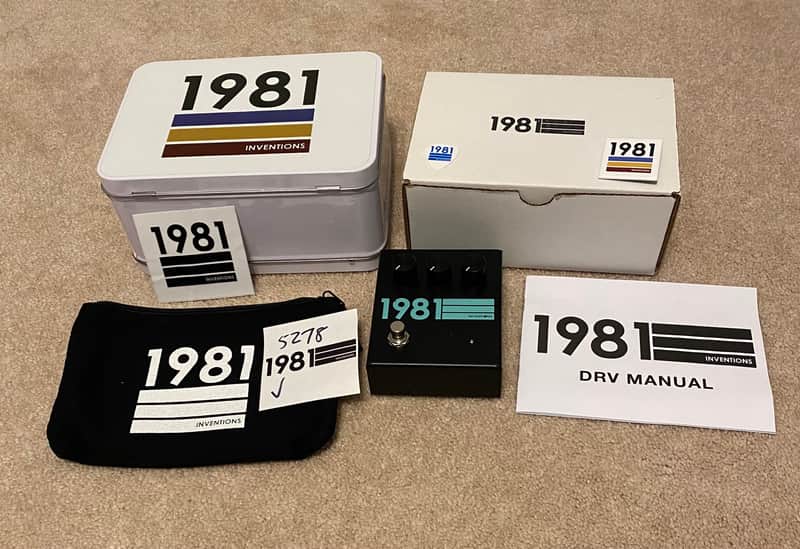 1981 Inventions DRV Overdrive Original Circuit with Lunchbox 2018 - Present - Various image 1