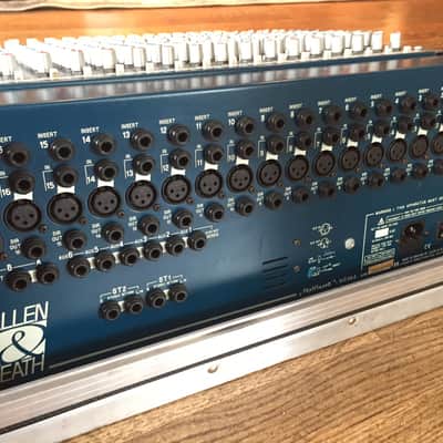 Vintage Allen & Heath All-Analog MixWizard 16:2 in Custom Hybrid Cases Road Case image 3
