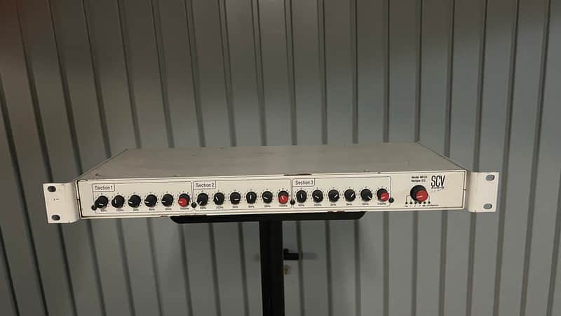 SCV AUDIO MULTIPLE EQ Professional Equalizer "RARE" MADE IN ENGLAND image 1
