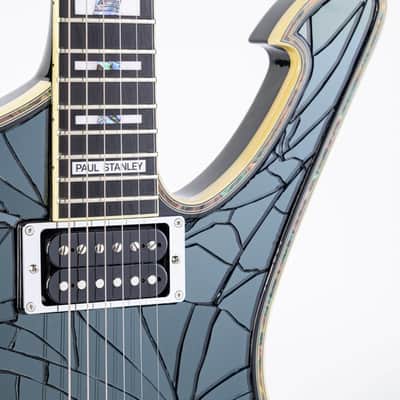 Ibanez PS3CM Paul Stanley Cracked Mirror black Iceman image 1
