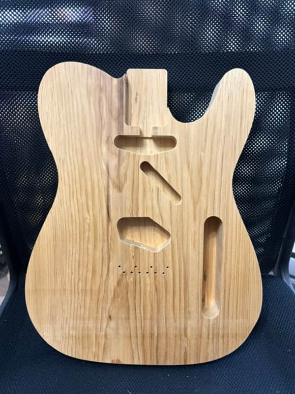 Hades Roasted Maple, Roasted Pine Telecaster PineCaster Rustic Body Raw off the CNC image 1